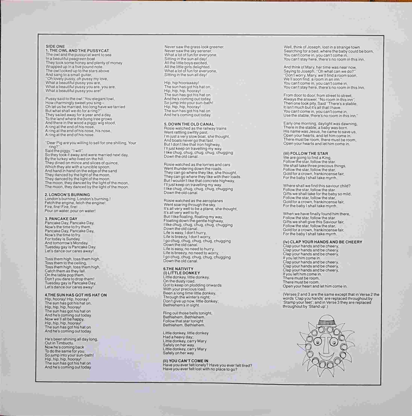 Inserts from REC 314